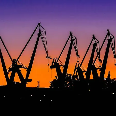 Sunrise W Sercu Gdanska Apartmán Gdaňsk