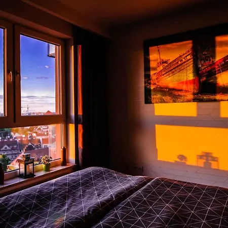 Sunrise W Sercu Gdanska Apartmán