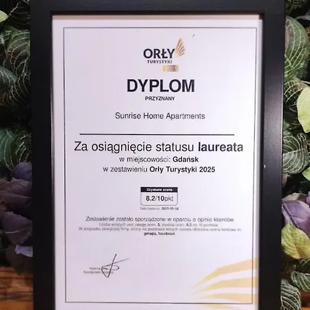 Sunrise W Sercu Gdańska Apartament *