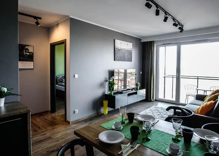 アパート Sunrise W Sercu Gdanska グダニスク