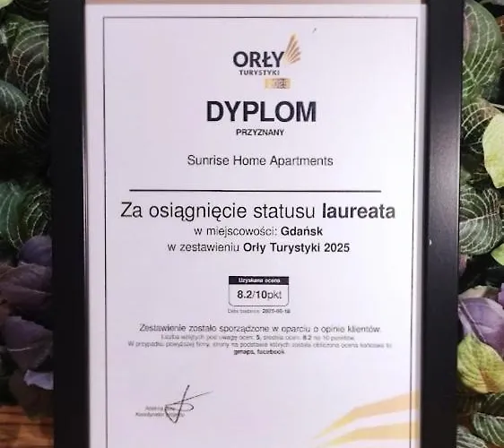 Sunrise W Sercu Gdanska アパート *