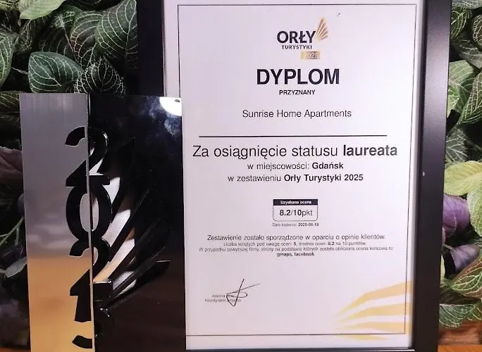 Sunrise W Sercu Gdanska アパート グダニスク